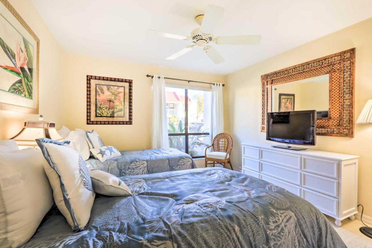 Bradenton Beach Condo With Patio Walk To Ocean! Exterior photo